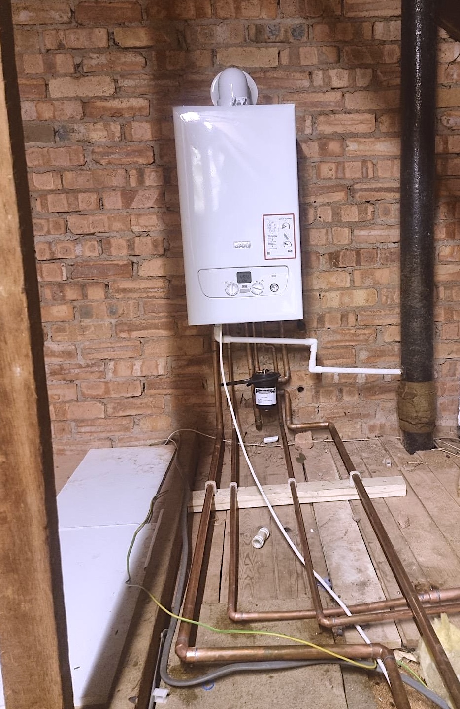 Bathroom Plumbing Project